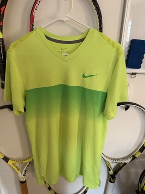 Nike Roger Federer RF 2015 Australian Open Crew Camiseta de Tenis ON Polo Vapor Nadal Foto 1 de 4