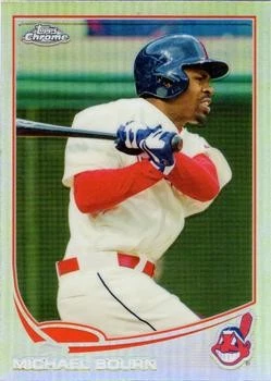 2013 Topps Chrome #74 Michael Bourn Refractors - Image 1 of 2