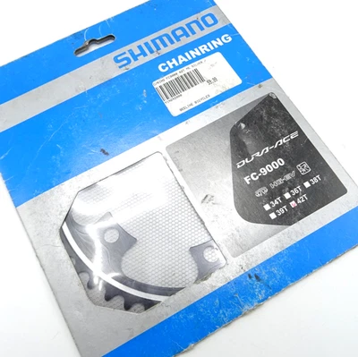 Shimano Dura-Ace FC-9000 42T 2x 11s Road Bike Inner Chainring 55/54-42 SH-609-R8 - Image 1 of 4