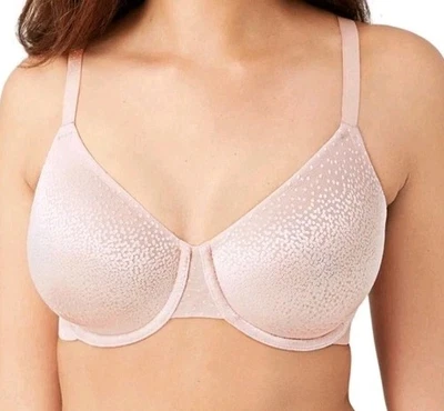 Sujetador Wacoal 855303 Back Appeal con aros espalda suavizante rosa polvo talla 40G Foto 1 de 4