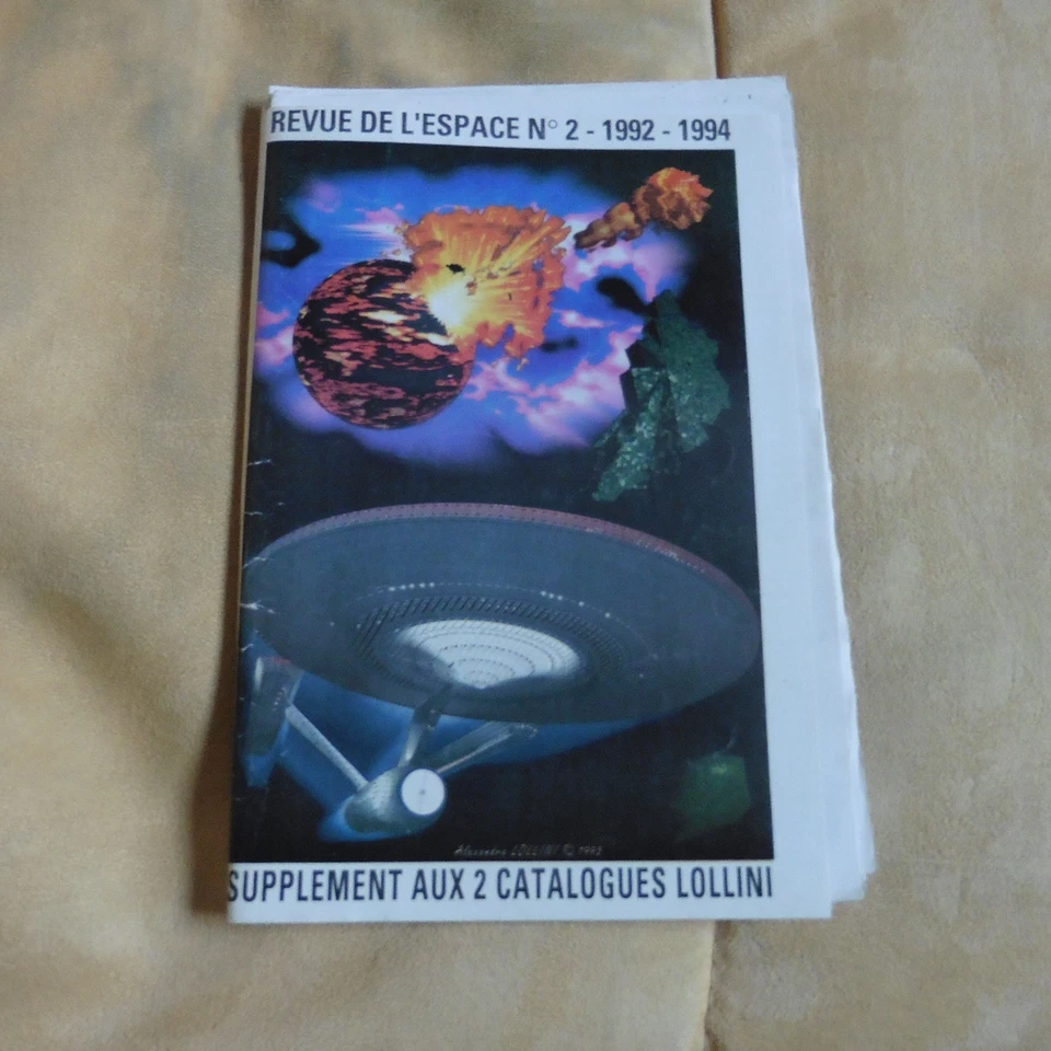 Revue de l'ESPACE -  LOLLINI  (recueil) n° 2 - 1992/1994  - be - - Photo 1/4