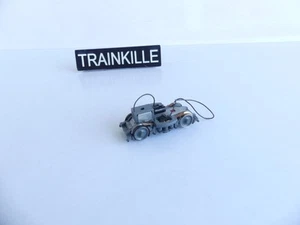(2) ROCO HO BOGIE MOTEUR AVEC BANDAGES POUR AUTORAIL TYPE X 2700 RGP - Picture 1 of 3