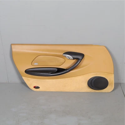 1999-2004 Porsche Boxster 986 Left Door Panel Leatherette Beige OEM Used - Изображение 1 из 4
