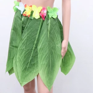 Grass Skirts Hawaiian Outfits for Women Beach Dancing Party Supplies - Imagen 1 de 11