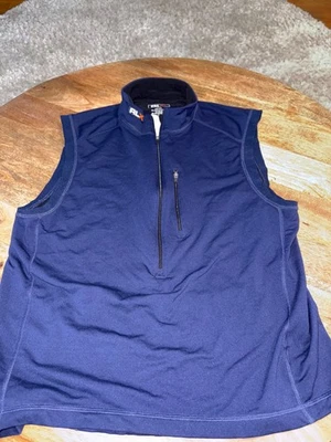 RLX Polo Sport Ralph Lauren Cremallera Completa Ciclismo Chaleco Chaqueta y2k EE. UU. Azul L De colección Foto 1 de 4