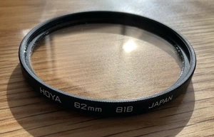 Hoya 62mm 81B Warming Camera Lens Filter - Made In Japan - Picture 1 of 4