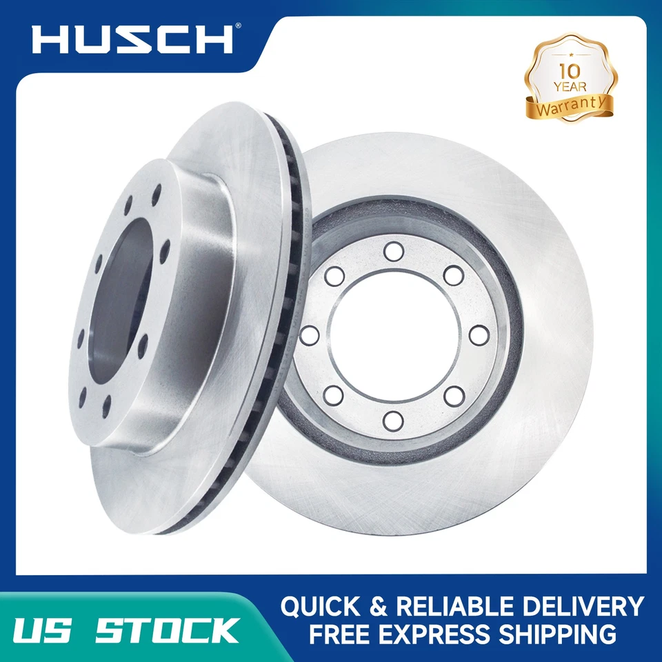 Front Premium Replacement Brake Rotors for Ford F-350 Super Duty 2005 - 2012 - Imagem 1 de 4