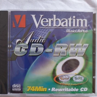 Verbatim CD-RW Audio 74/2 Zehnerpack/OVP - Bild 1 von 4