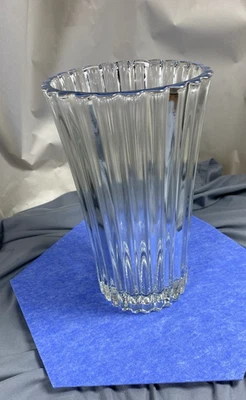 Florero ATHENA 9,625" CRISTAL PLOMO 24 % CRISTAL CRISTAL D'ARQUES DE COLECCIÓN - Francia Foto 1 de 4