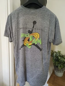 Single Stitch American Apparel Space Jam T Shirt Basketball College USA Size XL - Picture 1 of 7