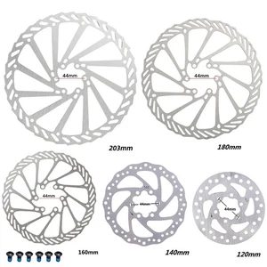 Rotor de freno de bicicleta MTB 180 mm/160 mm/140 mm/120 mm 6 pulgadas rotor de freno hidráulico - Imagen 1 de 25
