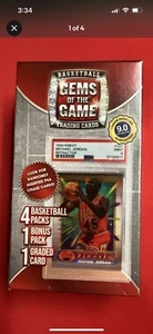 2024 Gems of the Game MJ Holdings Basketball Sealed Box - 5 Packs & Graded Card! - Bild 1 von 4