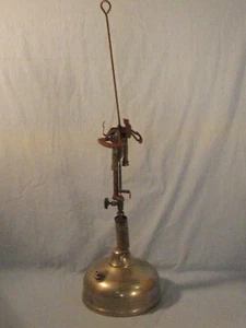 Antique Coleman Quick-Lite Silver Lantern Light Table Lamp - Picture 1 of 15