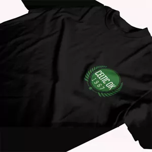 Celtic OK (Black To 5XL) Celtic Glasgow Irish Freedom Rebels Bhoys Lisbon Lions - Imagen 1 de 2