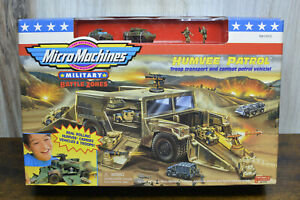 Micro Machines Military Battle Zones Humvee patrol - New in box, 1997 Galoob