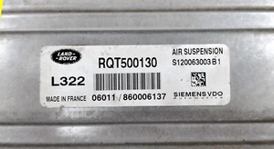 2006 LAND ROVER RANGE ROVER L322 4.2 4.4 AIR SUSPENSION CONTROL MODULE RQT500130 - Picture 1 of 12