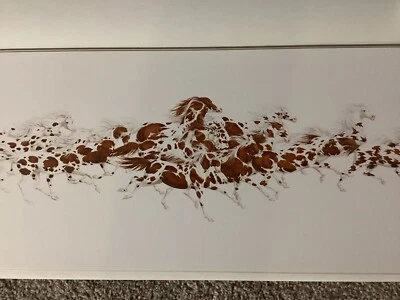 Bev Doolittle When the Wind Had Wings assinado LE Greenwich Workshop - Imagem 1 de 4