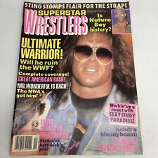 Superstar Wrestlers Magazine WWF WCW - #41 Dec 1990 Ultimate Warrior