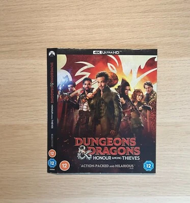 Dungeons & Dragons: Honour Among Thieves - 4k Slipcover ONLY  - Image 1 of 2