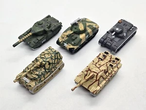 Micro Machines 1989 #1 TANK Collection Military Panzer Chieftain Sherman Elefant - Picture 1 of 3