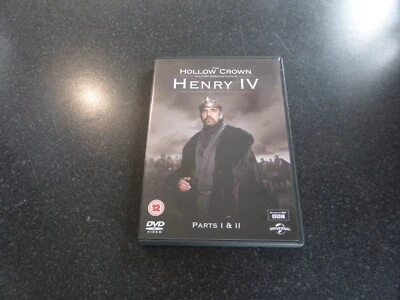 Henry IV DVD The Hollow Crown Parts 1 & 2 Jeremy Irons 2 Disc Set Like New Cond! - Image 1 of 2