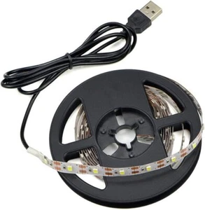 USB LED Streifen Lichter 5 V SMD 2835 16,4 Fuß (5 m) 300 LED 60 LEDs/m LED Streifen USB Kabel - Bild 1 von 34