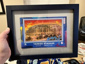 Peter Max original mixed media yankee stadium One Of A Kind. - Picture 1 of 4