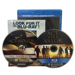Act of Valor (Blu-ray) - Used - DISCS VERY GOOD - Picture 1 of 12