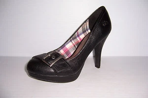 FERGALICIOUS BY FERGIE NINA BLACK PUMPS HIGH HEELS VARIOUS SIZES NEW IN BOX - Picture 1 of 5