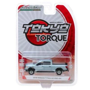Greenlight Tokyo Torque: 2018 Nissan Titan XD Pro-4X 1/64 Scale - Picture 1 of 2