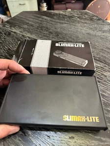 ASANUMA Slimax-Lite c. 1980s sub-miniature Camera Lighter - Mint in the Box - Picture 1 of 6