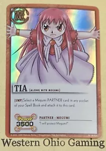 Zatch Bell Tia (Along With Megumi) #M-020 FOIL Rare TCG CCG Trading Card Game - Picture 1 of 2