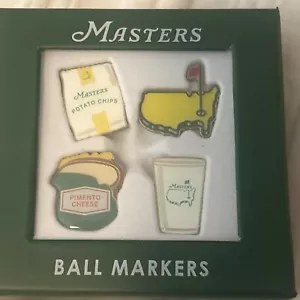 2024 Masters Tournament Concessions Ball Markers Augusta National Golf Club - Picture 1 of 3