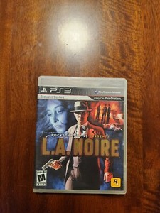L.A. Noire (Sony PlayStation 3, 2011) CIB w/ Manual