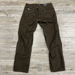 KUHL Outkast Pants Men's 34x32 Brown Vintage Patina Straight Leg Cotton - Picture 1 of 12