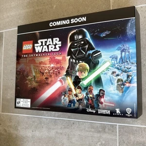 Lego Star Wars Skywalker Saga Poster Promo Store Display Advertisement NEW 12x9” - Picture 1 of 22