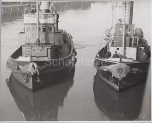 Foto, Wehrmacht, barcos en el puerto de Libau Liepāja Letonia (MJ-60) 1027 - Imagen 1 de 2