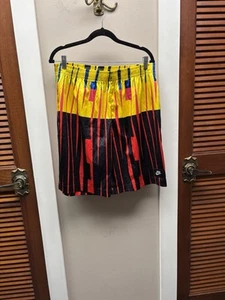 Pantalones cortos para mujer Nike NSW con estampado integral nuevos con etiquetas $55 CJ3482-735 | Talla grande - Imagen 1 de 5