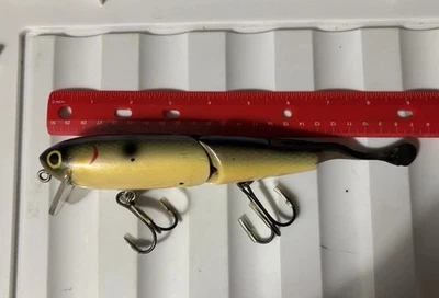 Лот 1 Allan Cole AC штепсельная вилка плавать приманка рыболовные приманки 9 дюймов Mag Shiner Arbogast США - Изображение 1 из 4