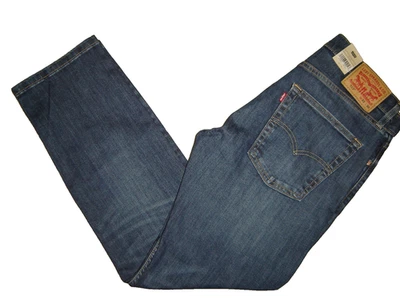 Jeans Levi's 513 32 x 30 ajustados calce recto venta al por menor $80 estilo #08513-0934 nuevos con etiquetas Foto 1 de 4