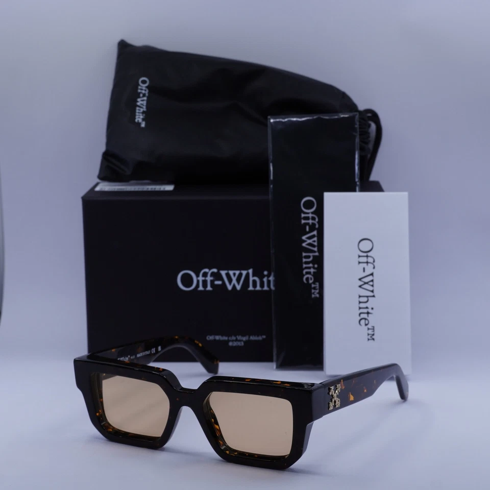 Off-White OERI146 SILVERSTONE 6062 Havana/Camel 52-19-145 Sunglasses