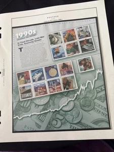 33c Celebrate the Century 1990s # 3191 2000 USPS COMMEMORATIVE STAMP PANEL - Picture 1 of 2