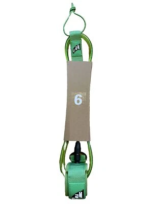 Cardiff Fin Co Green 6 FT / 7mm Ankle Surf Leash - Image 1 of 2