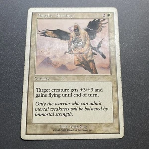 Angelic Blessing 1993-2000 MAGIC THE GATHERING Unlimited Common HP - Picture 1 of 11