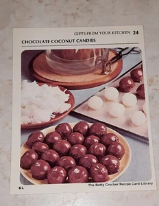 The Betty Crocker Receta Tarjeta Biblioteca REEMPLAZO REGALOS DE TUS TARJETAS DE COCINA - Imagen 1 de 5