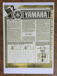 TUNING YAMAHA CARBS 2 STROKE TWINS SINGLES TRIPLE ADJUSTMENTS BALANCING SETTINGS - Picture 1 of 1