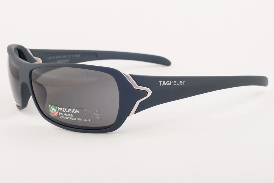 Gafas de sol Tag Heuer 9202 RACER azul mate/gris polarizadas de precisión TH9202 804 Foto 1 de 3