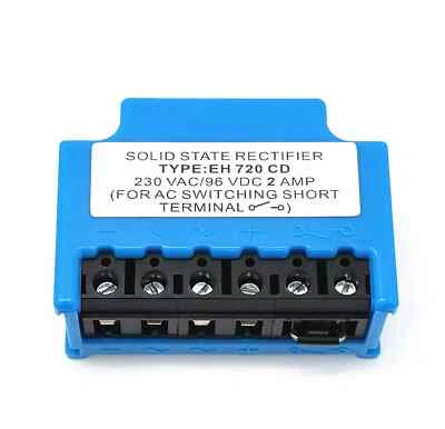 SOLID STATE RECTIFIER EH 720 CD 230V AC/96V DC 2 Amp brake - Bild 1 von 3