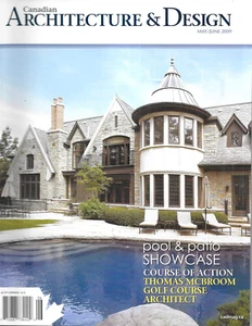 Kanadisches Architektur- und Designmagazin Pool und Terrasse Vitrine Retreat 2009 - Bild 1 von 12