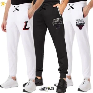 PANTALONE TUTA UOMO FOOTBALL BASKET COTONE TECNICO PRIMAVERILE LEGGERO SPORT EVG - Foto 1 di 24